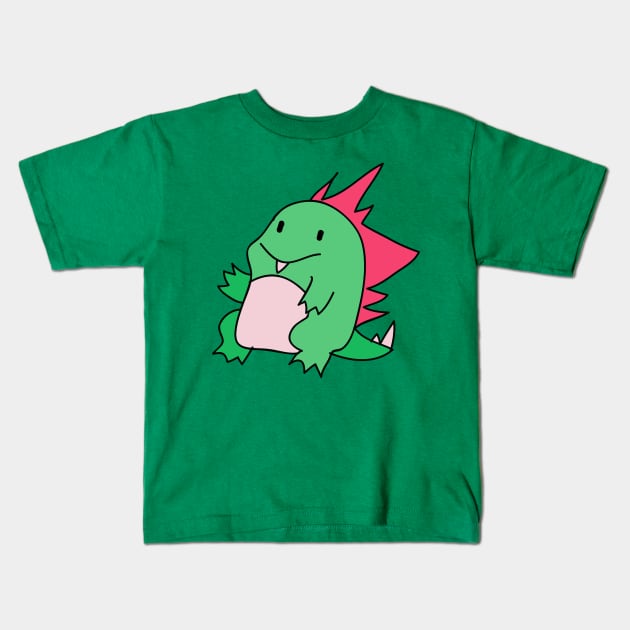 Cute Dinosaur Monster Kids T-Shirt by saradaboru
